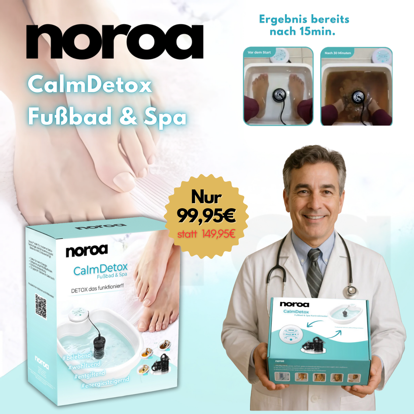CalmDetox Fußbad